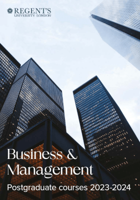 PG Business & Management brochure cover