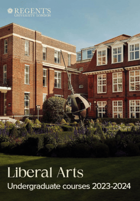 UG Liberal Arts brochure cover