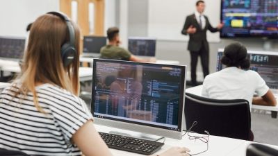 Business classroom at Regent's